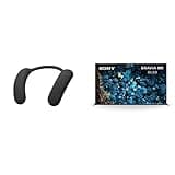Sony BRAVIA Theater U Wireless Neckband Speaker & 83-inch BRAVIA XR A80L OLED 4K TV Bundle - Home Theater Audio System with 12 Hour Battery & Smart Google TV