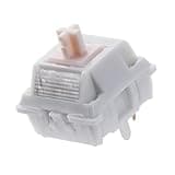 EPOMAKER Gaming Keyboard Switches, 35 PCS, Linear/Tactile Switch, 5-Pin Pre-Lubed Switch, Creamy Switches, Compatible with MX Keycaps for Mechanical Keyboard (Cream Marble, Linear)