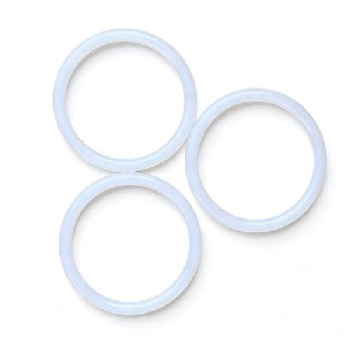 TRAYAYA 3Pcs Singing Bowl Rubber O-Rings for Crystal Singing Bowls