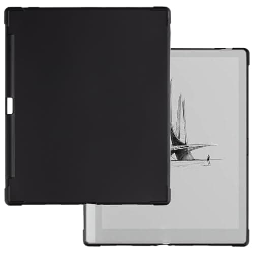 OAGELIM Case Compatible with Onyx Boox T10C 10.3 2024, Lightweight Soft TPU, Anti-Scratch Ultra Slim Protective Tablet Cover, Shockproof Shell Impact Resistant(Black)