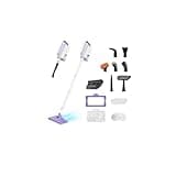 Steam Mops for Floor Cleaning,All-in-One Steam Cleaner for Home with 2 Levels Steam Mode,350ML Tank,23FT Cord, Detachable Handheld Steam Cleaner for Tile,Grout,Furniture,Carpet,Grill,Wall