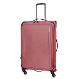 Sharper Image Odyssey 29" Expandable 8-Wheel Spinner Large Checked Luggage Suitcase, Dusty Cedar