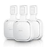 Wall Mount Holder for eero Pro 6e/6 Mesh Wi-Fi System, Outlet Wall Mount Stand Bracket for eero Pro 6e tri-Band Mesh, Wire Organizer (White(3Pack))