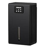 OWAAE Dehumidifier, 1000 sq.ft Quiet Dehumidifiers for Home Bedroom Bathroom Basement, Black