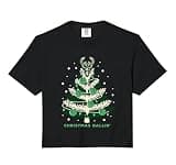 NBA Milwaukee Bucks Christmas X-Mas Tree Comfort Colors Crop Top