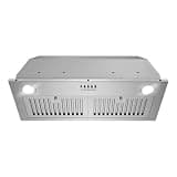 30 in. Lumin Collection 380 CFM Ducted Insert Range Hood, LED, Stainless