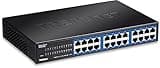 TRENDnet 24-Port Unmanaged Gigabit GREENnet Desktop Switch, Ethernet Network Switch, 24 x 10-100-1000 Gigabit Ethernet RJ-45 Ports, 48Gbps Switching Capacity, Lifetime Protection, Black, TEG-S24DG