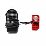 KiBcsLic Treadmill Machine Stop Connector-on Design Treadmill Stop Simple to Use to Use Running Machine Emergency Stop Switch for Gym Owners, Black Red Sq Pin Mag