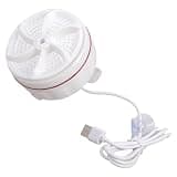 Automatic Small Washer Portable Laundry Machine for Living Space Quick Small Washing Machine Noiseless Garment Washer