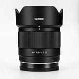 VILTROX 25mm F1.7 Camera Lens, Wide Angle, Fast Aperture (25mm E-Mount (for Sony))