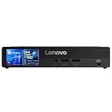 Lenovo mini Desktop Computer, Intel N100 CPU, Intel UHD Graphics, 16GB DDR5 RAM, 512GB PCIe SSD, Wins 11, Wi-Fi 6, Bluetooth, HDMI, DisplayPort, RJ-45, USB, Wired KB & Mouse, for Personal & Business