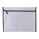 Wisoqu Fireproof Document Bag, 6400 Heatproof 12 Layer Insulated Water Proof for Important Documents