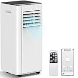 Attsix 16000 BTU Portable Air Conditioners with WiFi APP, 5-in-1 Portable AC Unit for Large Room up to 750 Sq.Ft with Fast Cooling, Dehumidifier, Fan, Quiet 40dB Sleep Mode, 24H Timer for Home, Office