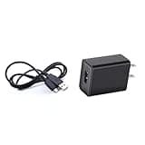Kircuit 5V USBC AC/DC Adapter Adapter for Charging KUXISA CZK-5628 CZK-5642 CZK-5627 CZK5642 CZK5627 Tire Inflator Portable Air Compressor 25000mAh Battery DC5V 5VDC 5.0V Power Supply Cord Cable