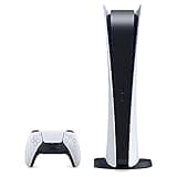 Sony Playstation 5 Digital Version PS5 Gaming Console, 16GB GDDR6 Memory, 825GB SSD, WiFi 6, Bluetooth 5.1, Ethernet, 120Hz 8K Output