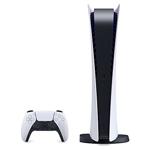 Sony PlayStation 5 PS5 Disc Version Gaming Console, 4K Blu-ray Player, 16GB GDDR6 Memory, Ultra-High Speed 825GB SSD, WiFi 6, Bluetooth 5.1, 120Hz 8K Output