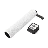 HogarTech Replacement Roller Brush and Filter Set for JONR ED12 Pro Max Cordless Wet Dry Vacuum Cleaner, Soft Bristle Design