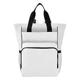 Nesatuwa Diy Pure Milk White Diaper Bag Backpack Waterproof Large Capacity Multifunctional Diaper Bags with Insulated Pockets and Stroller Straps Travel Backpack for Baby Girl/Boy