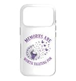 Memories are Worth Fighting for Alzheimer's Awareness Case for iPhone 17 Pro