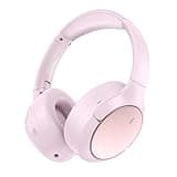 Hybrid ANC Wireless Over-Ear Headphones, 100H Playtime, Hi-Res Audio, Bluetooth 6.0, Multi-Mode Noise Cancellation, Comfort Fit, iOS & Android Compatible, Foldable Design, Travel-Friendly (Pink)