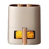 OBKSEB Air Fryers Household Large Capacity Visible Hot Electric Fryer English