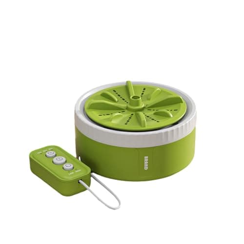 Portable Washing Machine Versatile Mini Clothing Washer Lightweight Turbine ABS Material for Small Loads Portable Turbine