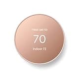 Google Nest Thermostat - Smart Thermostat for Home - Programmable Wifi Thermostat - Sand