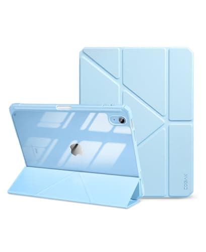 CoBak Case for iPad (A16) 11th Generation 11 Inch 2025, iPad 10th Generation Case 10.9 Inch 2022 - Protective Cover with Multi-Angle Includes Portrait Stand, Pencil Holder and Auto Wake/Sleep