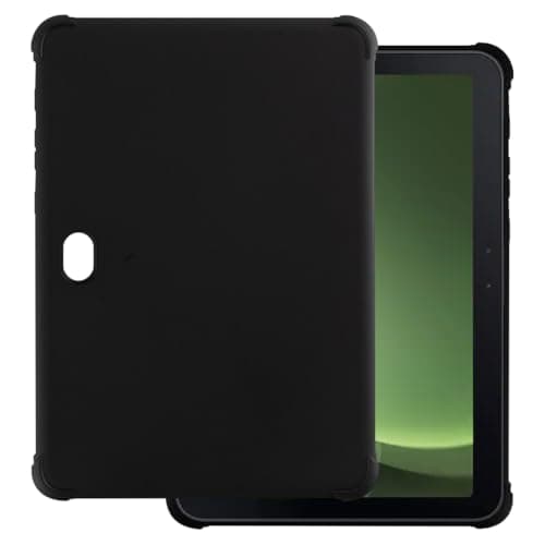 OAGELIM Case Compatible with Samsung Galaxy Tab Active 4 Pro Dual SIM SM-T636B 10.1 2022, Lightweight Soft TPU, Ultra Slim Protective Tablet Cover, Shockproof Shell Impact Resistant(Black)