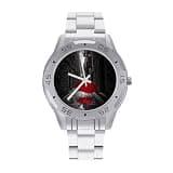 NTVOWPZO Three-Hand Analog Stainless Steel Watches for Men Easy Reader