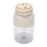 Haofy Portable Blender 1300ml USB Rechargeable Cordless Smoothie Maker with Stainless Steel Blades, Blends Per Charge, for Gym Protein Shakes and Post Workout Meals (White)
