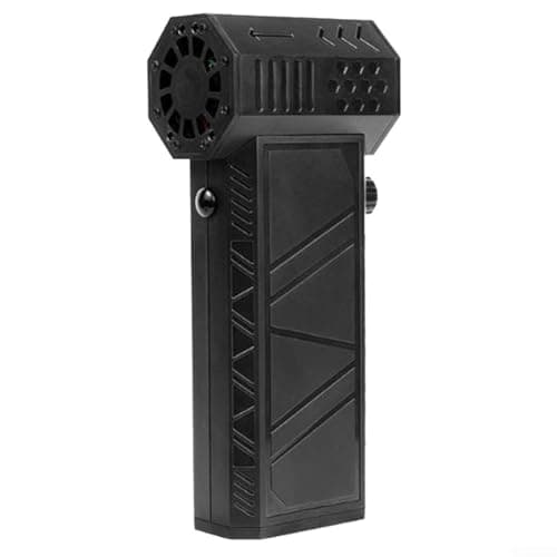 FABULETTA Handheld Turbo Fan With 130000 Rpm Brushless Motor, 52M/S High- Air Blower For Snow Removal And Cleaning, 4000Mah, 20W Fast Charge, Variable Control