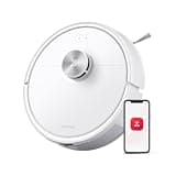 roborock Q7 M5 Robot Vacuum and Mop Combo, 10,000Pa HyperForce Suction, Robotic Vacuum Cleaner, Dual Anti-Tangle System, APP-Controlled Mopping, LiDAR Navigation, for Pet Hair and Carpet, White