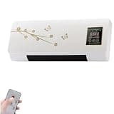 Climafy Portable AC Unit, Wall Mount Desktop Split Cooler Heater, No Installation Quiet Operation with Remote Timer, Energy Efficient Compact Design for Home Office Bedroom, 2kg Lightweight Eco