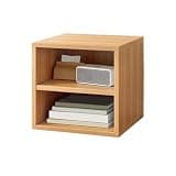 CFGH6FDF Square Minimalism Bookshelf Desk Shelf Artificial Board Organize for Office Home Freestanding Book Shelf