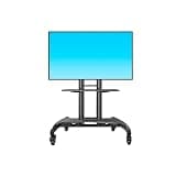 SDdPulse TV Bracket Movable TV Cart Display Live Broadcast Floor Stand 32-80 Inch TV Stand Conference Movable Display Stand TV Mount