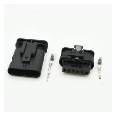 ARETV 1-20 Sets 6 Pin Accelerator Throttle Sensor Connector Rear Tail Plug 4F0973706 4F0 973 706 1-1718646-1 1-2141325-1(Male female set,5 Sets)