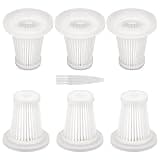 Filter Replacement for IYOFINE V8 Plus/ST-6653 Plus,Saker, Houscly-ST6653, Wansimoo, HRYCF, Yomile, Piwosa,CHUMPOSH Handheld Vacuum Cleaner,Washable Hepa Filter Accessories (6 Pack)