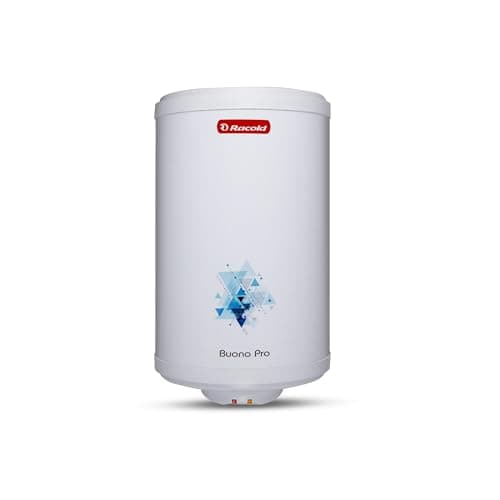 Racold Buono Pro NXG 10 Litre Water Heater (Geyser) - ABS Body, Free Installation and Pipes, 5 Star Rating, 5 Year Warranty on Tank, Titanium Coated,