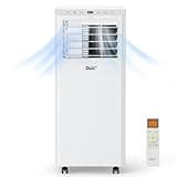 DuraComfort Portable Air Conditioners, 8,500 BTU(Ashrae) /5,100 BTU (SACC), Cooling,Dehumidifier,Fan Mode,Up to 350 Sq.Ft,Suitable for compact Rooms,White