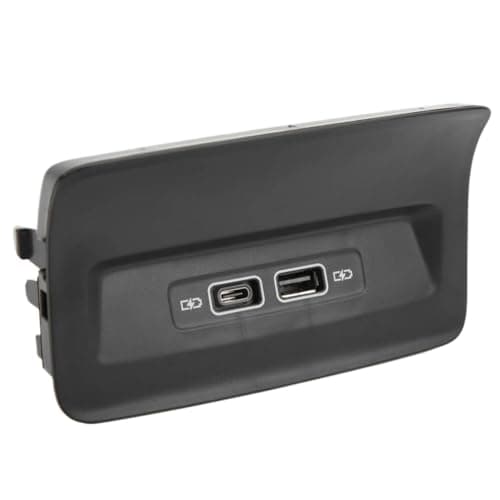 HKweGDmvn Black Rear USB Port Socket Replacement Compatible with 2017+ Vehicles 5QD035726L 3GB035954 8K0973754 1J0919321 56G863365