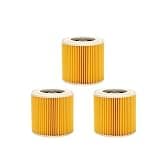 Vacuum Cleaner Replacement Filter, Compatible For Karcher WD WD2 WD3 WD1 MV3 MV2, Series For Wet And Dry Dual-use, Home Cleaning(3pcs)