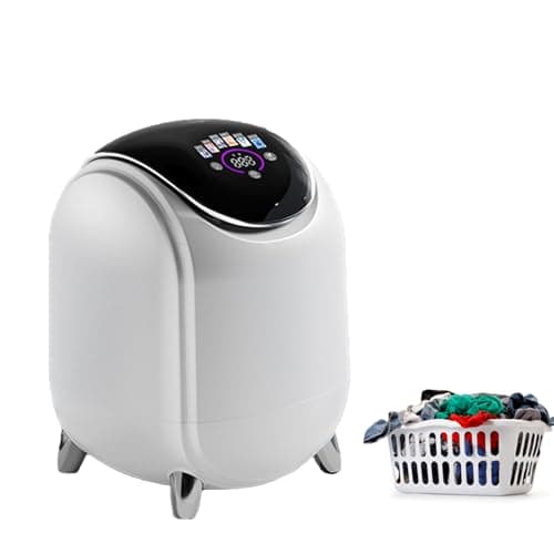Jiayiyoux Underwear Washing Machine, Portable Washer & Spin Dryer Combo, 6L Compact Dryer, Laundry Washer, Deep Cleans Small Clothes for Home