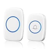 ONMYJFD Waterproof Doorbell 300m Range US EU UK Plug Home Intelligent Door Bell 60 Chimes Cordless Calling