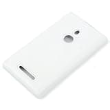 JUJEO 2108056375 Hybrid Fiber Cover for Nokia Lumia 925 - Non-Retail Packaging - White