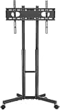 UWYTGF Monitor Arms Mobile Tv Stand,Suitable for Tv Stands with Adjustable Screen Height of 32-70 Inches,with Hidden Wiring Harness Management
