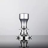 OISNGWNG 58.5mm/58.35mm/58mm/54.8mm/53.3mm/51.3mm/45.3mm/39.3mm Adjustable Coffee Tamper Flat Base Custom Size Powder Hammer Barista Tool