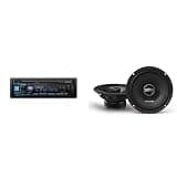 Alpine UTE-63BT Bluetooth® Multimedia Receiver (Does Not Play CDs) with DM-65-G 6.5" Coaxial Bundle