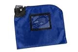 LOCKING DEPOSIT BAG - LAMINATED NYLON, 10X8 INCH, WITH TWO KEYS - 2 PCS INSIDE THE PACKET