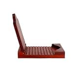 CFGH6FDF Chinese-Style Engraving Vintag Wooden Bookshelf Portable Tabletop Read Shelf Freestanding Book Shelf
